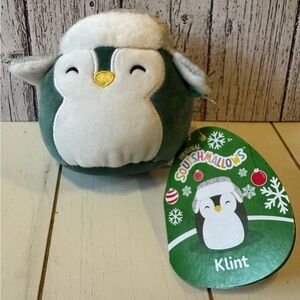 Squishmallows Klint Penguin Plush Winter Collection